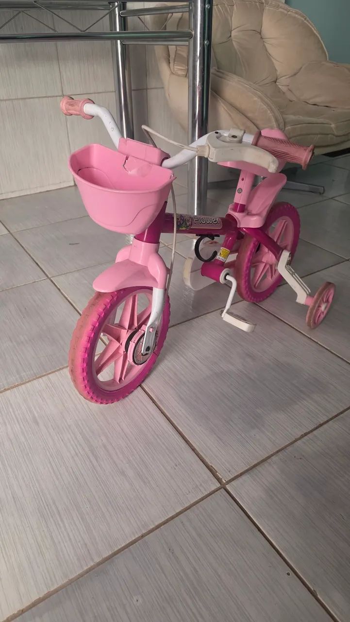 Bicicleta aro 12 rosa
