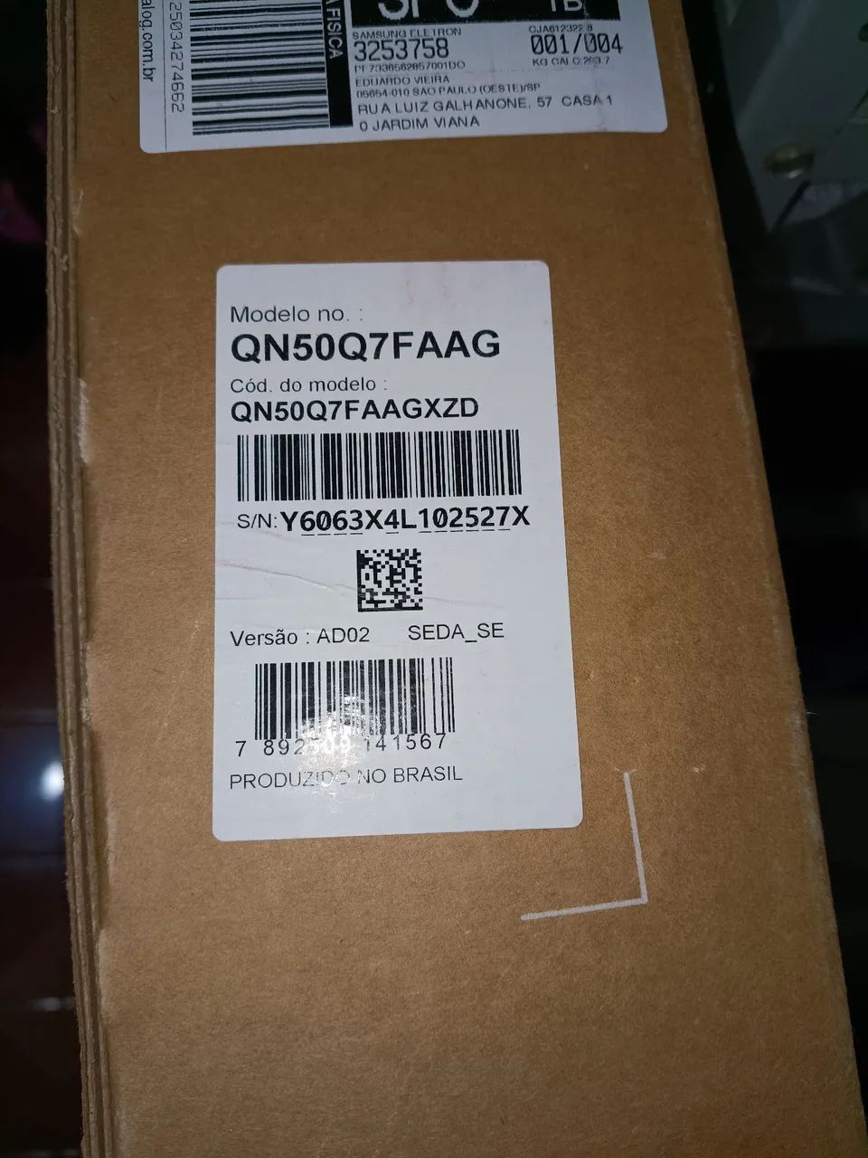 Vendo Tv Qled Q7 de 50 polegadas para retirada de peças. - Foto 2