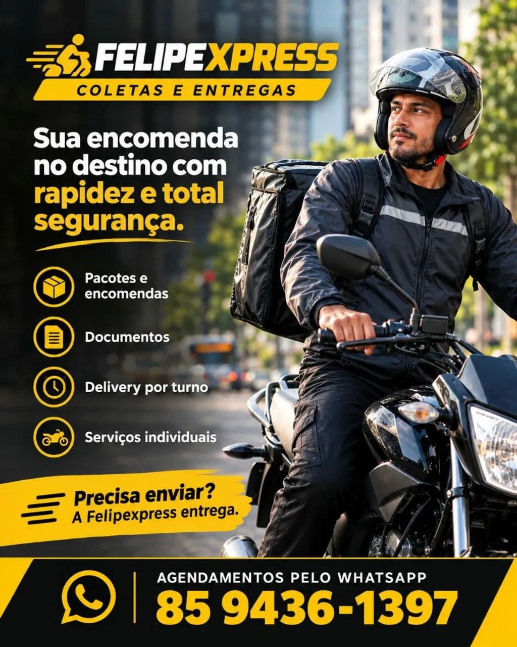 entregador disponível 