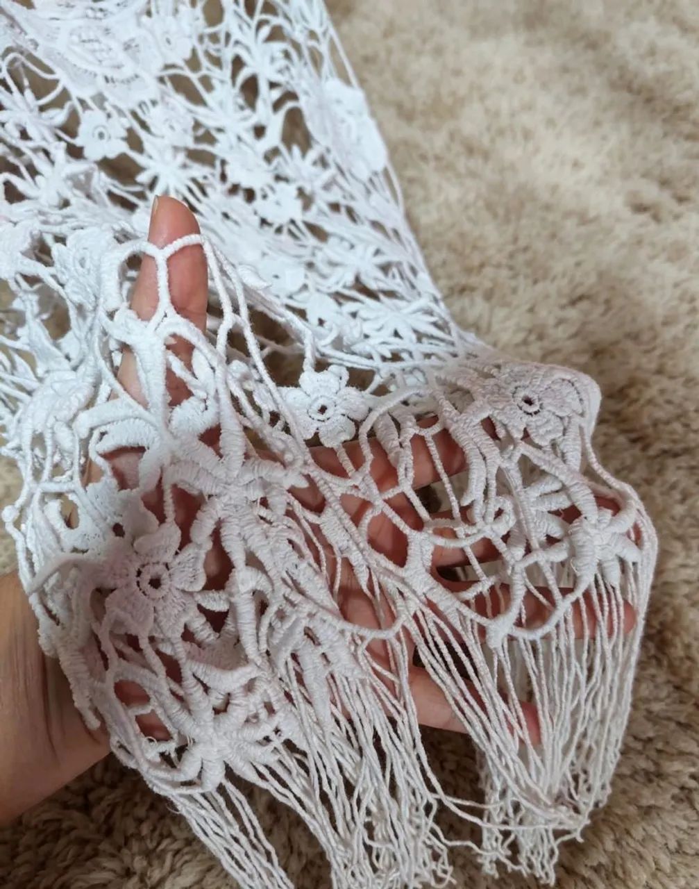 Blusa de linha crua  - Foto 3
