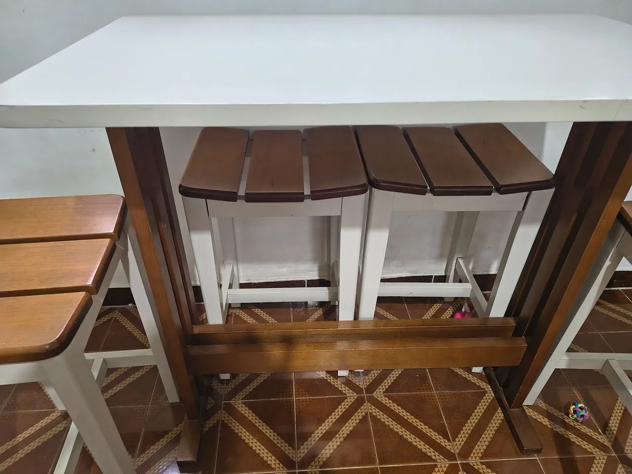 Mesa retrô 4 banqueta  - Foto 3