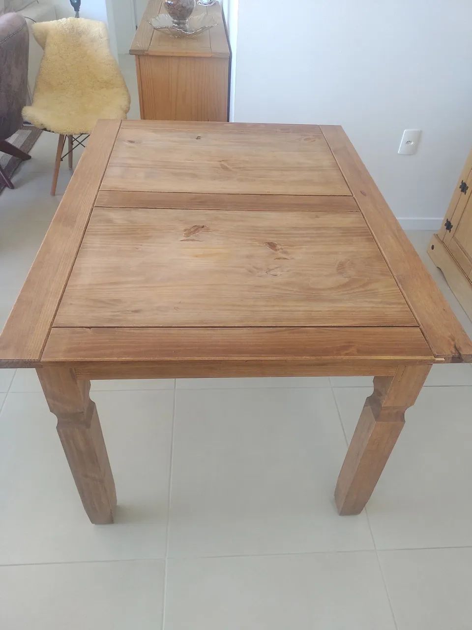 Mesa madeira maciça rústica 65060623792771125