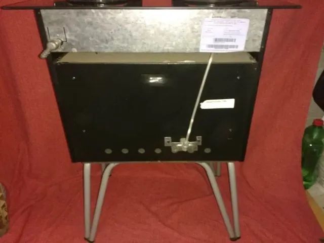 Fogão Portátil 02 bocas + forno, base removivel - Foto 6