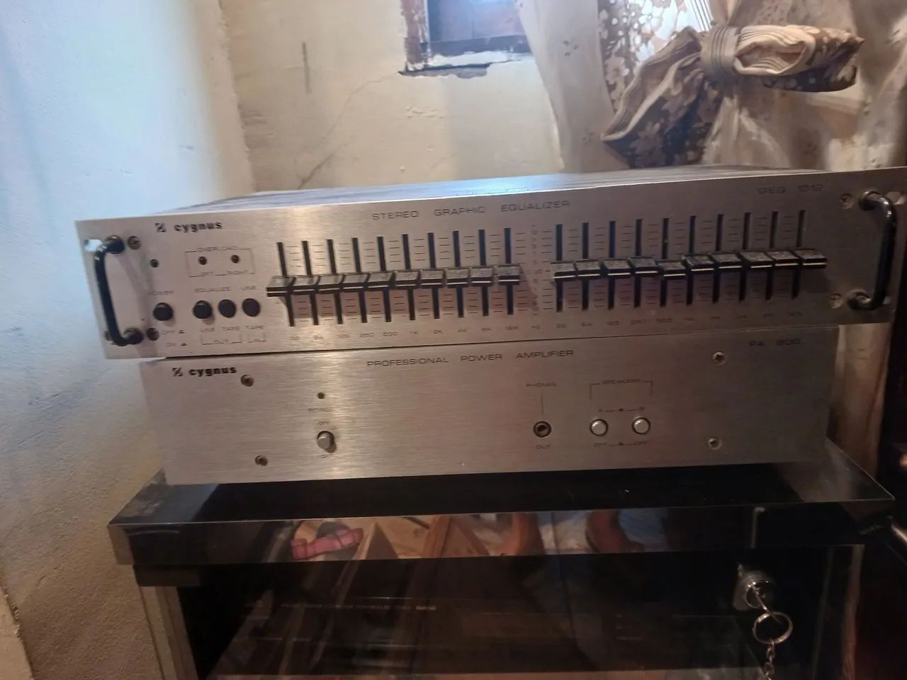 Potência de som cygnus pa800 