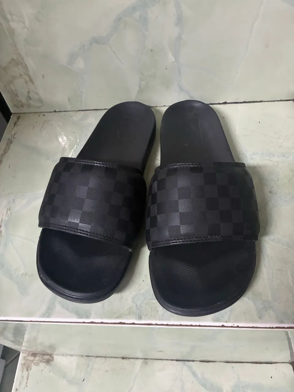 Vans slide-on la costa checkerboard 41