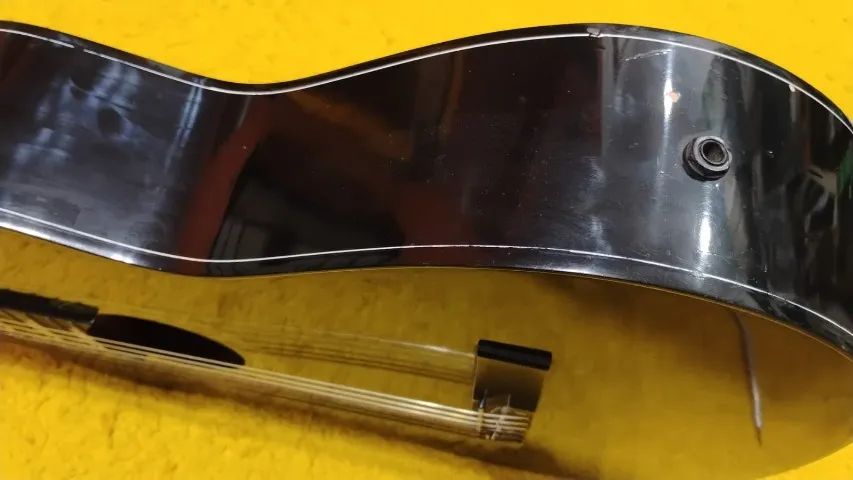 Violão Michael Com Rastilho Elétrico Bom Estado - Foto 5