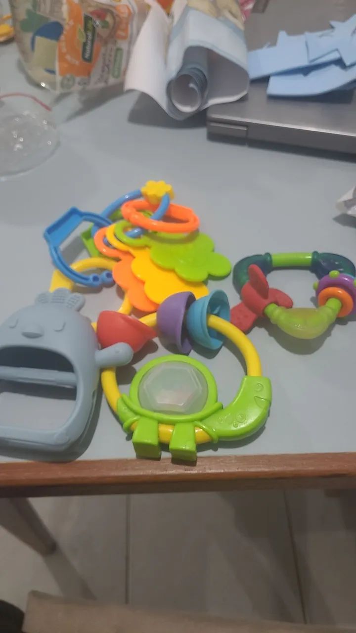 Kit brinquedos bebê 