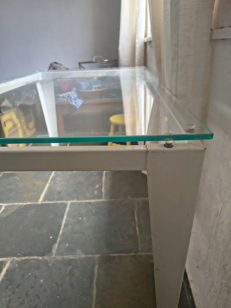 Mesa tampo de vidro  - Foto 3