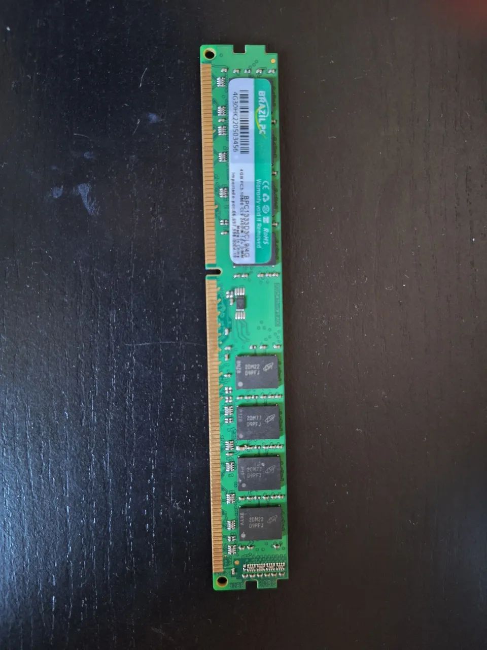 Memória RAM Brazil PC 4GB DDR3 10600 Desktop