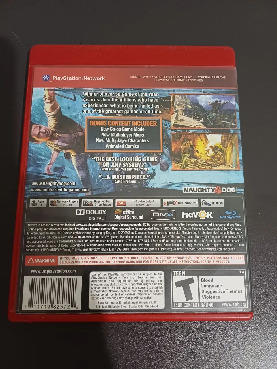 Uncharted 2 - Play 3 - Foto 2