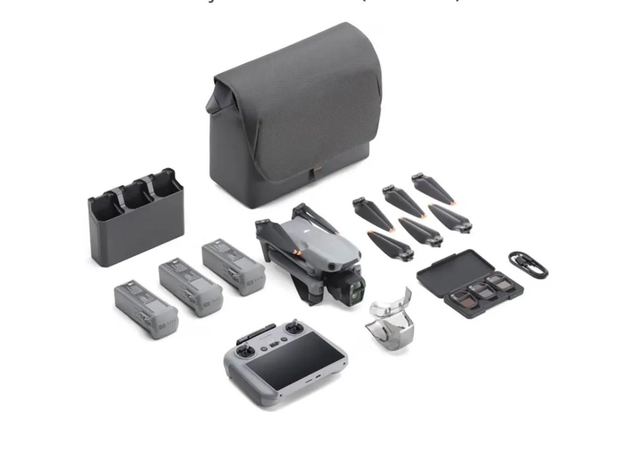 Drone DJI Air 3S Fly More Combo (Com tela) - seminovo