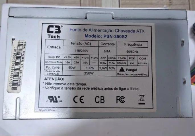 FONTE  350W - Foto 4