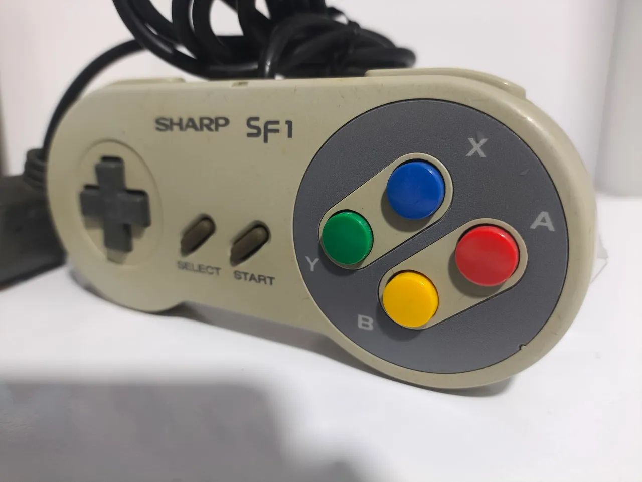 CONTROLE SUPER NINTENDO FAMICOM SHARP ORIGINAL (RARO) - Foto 2