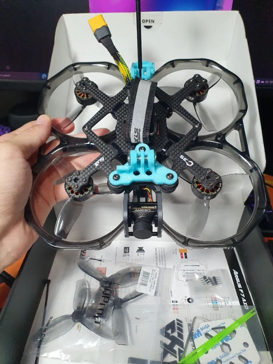 Drone FPV Axisflying Cineon35 V2 6S - Analógico - Foto 4
