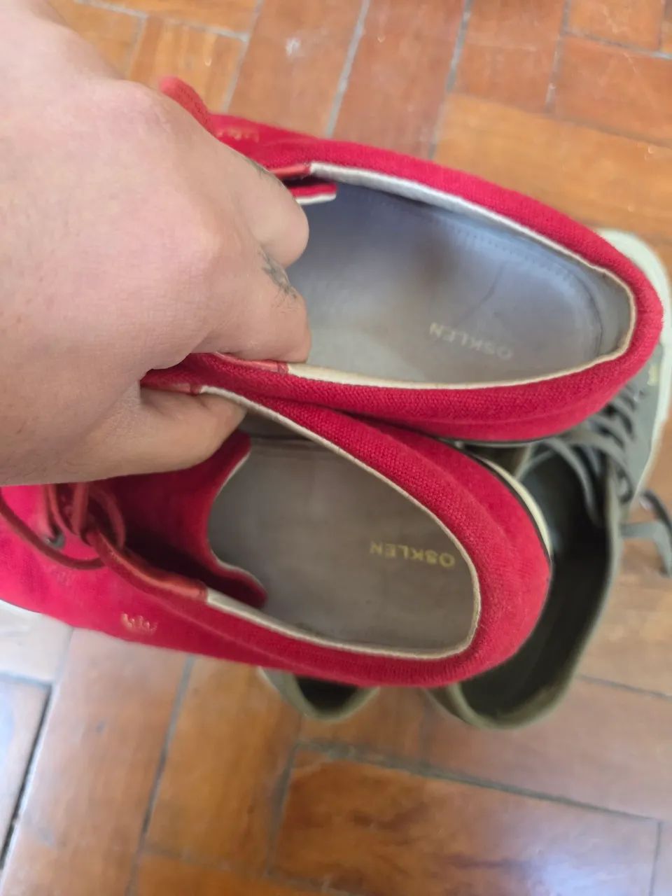 2 pares tênis Osklen 41 - Foto 3