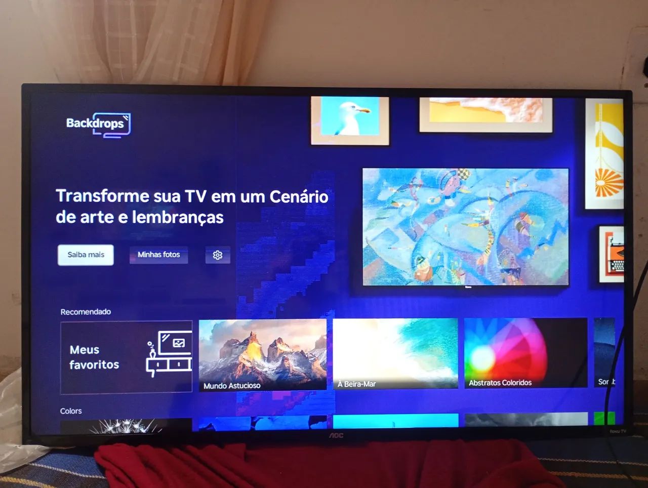Smartv 43 polegadas AOC  - Foto 2