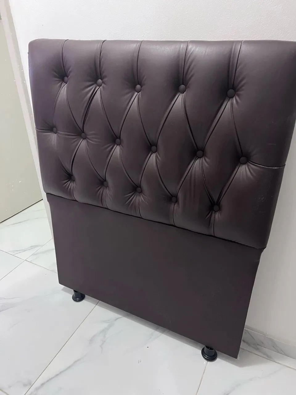 Cama box solteiro com cabeceira  - Foto 2