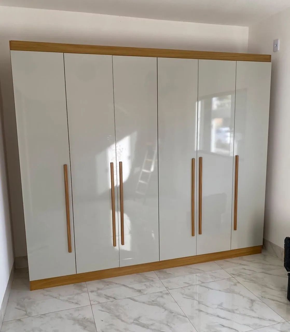 Guarda Roupa 100% MDF 6 portas