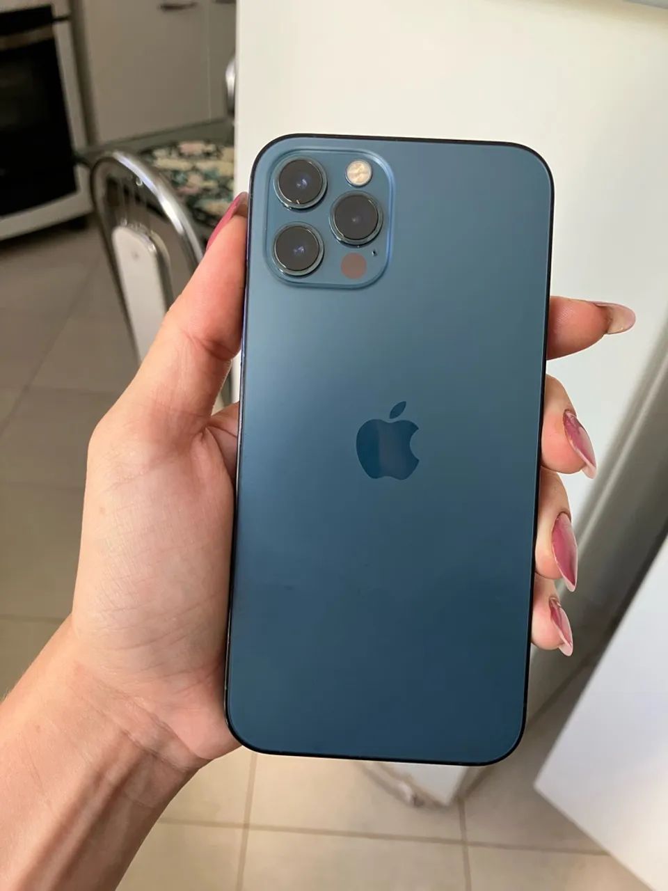 iPhone 12 Pro 256gb Azul - Foto 2