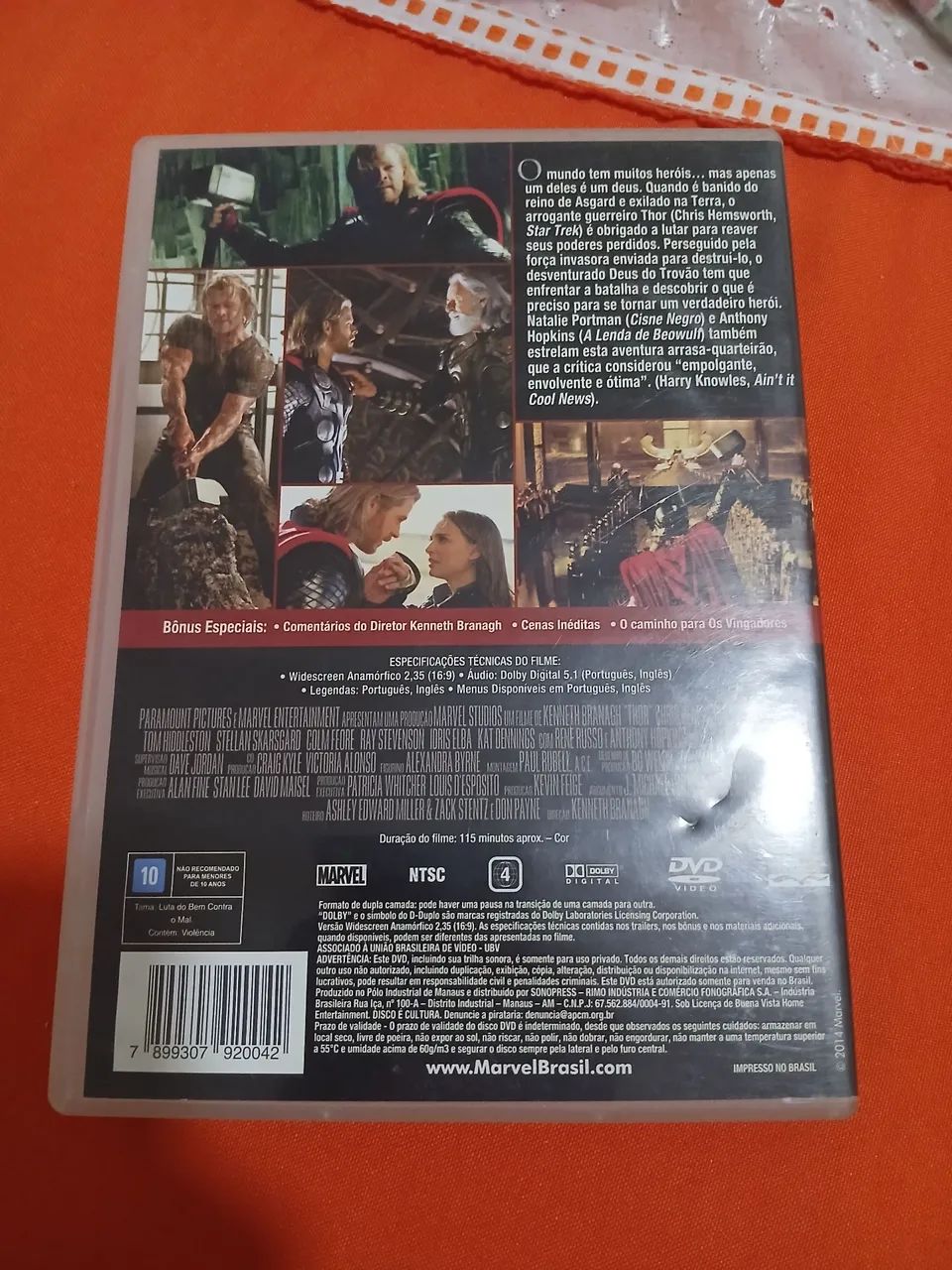 Dvd Thor 2011 - Foto 2