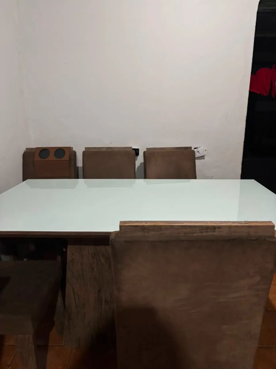 Mesa de Jantar Retangular com cadeiras - Foto 4