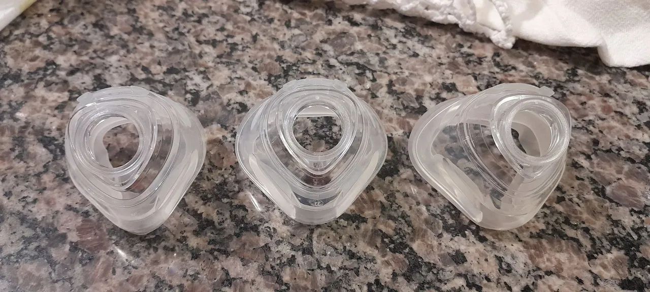 Almofada de máscara facial - Wisp - CPAP - Foto 3