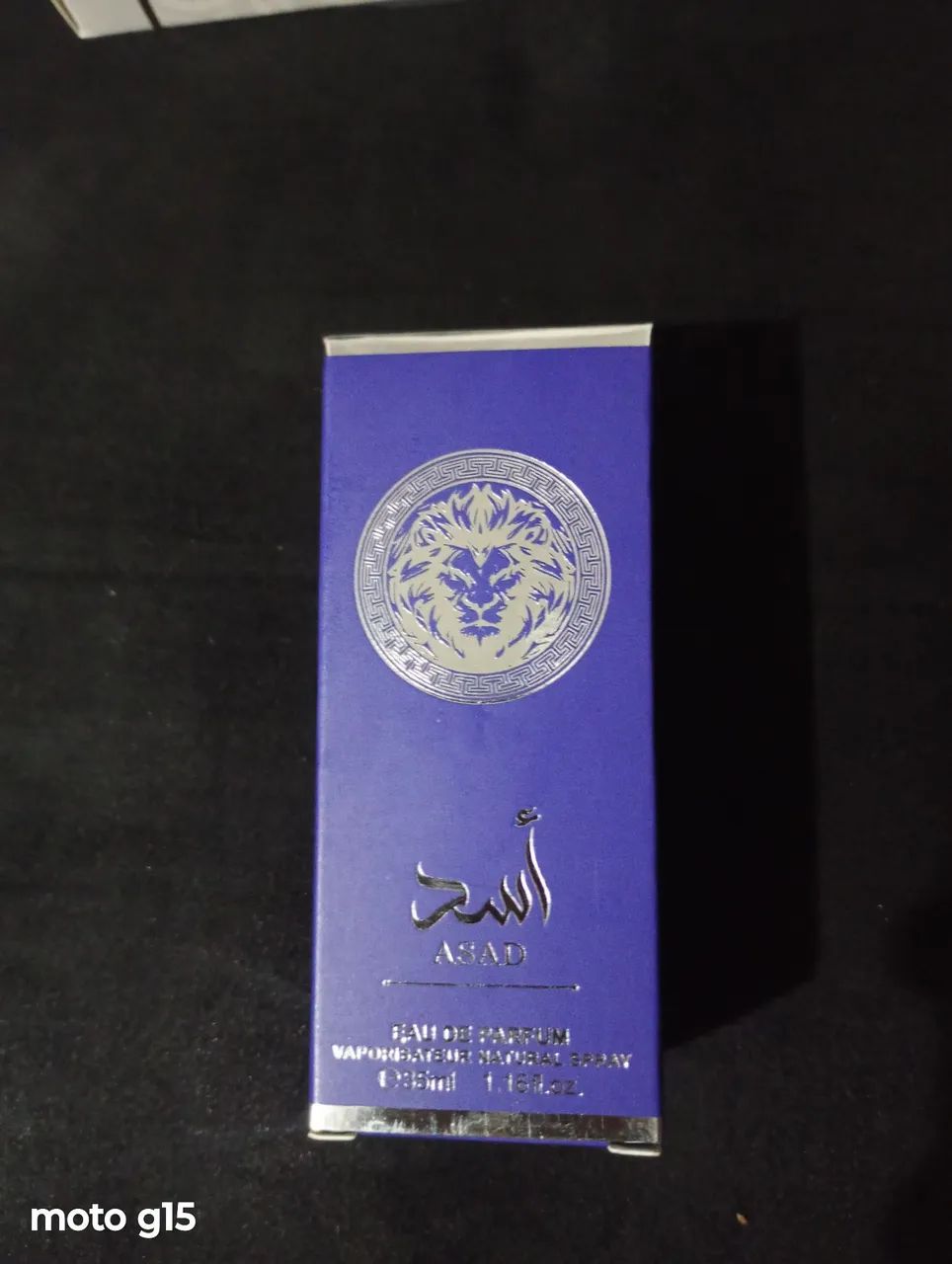Agua de perfume arabe