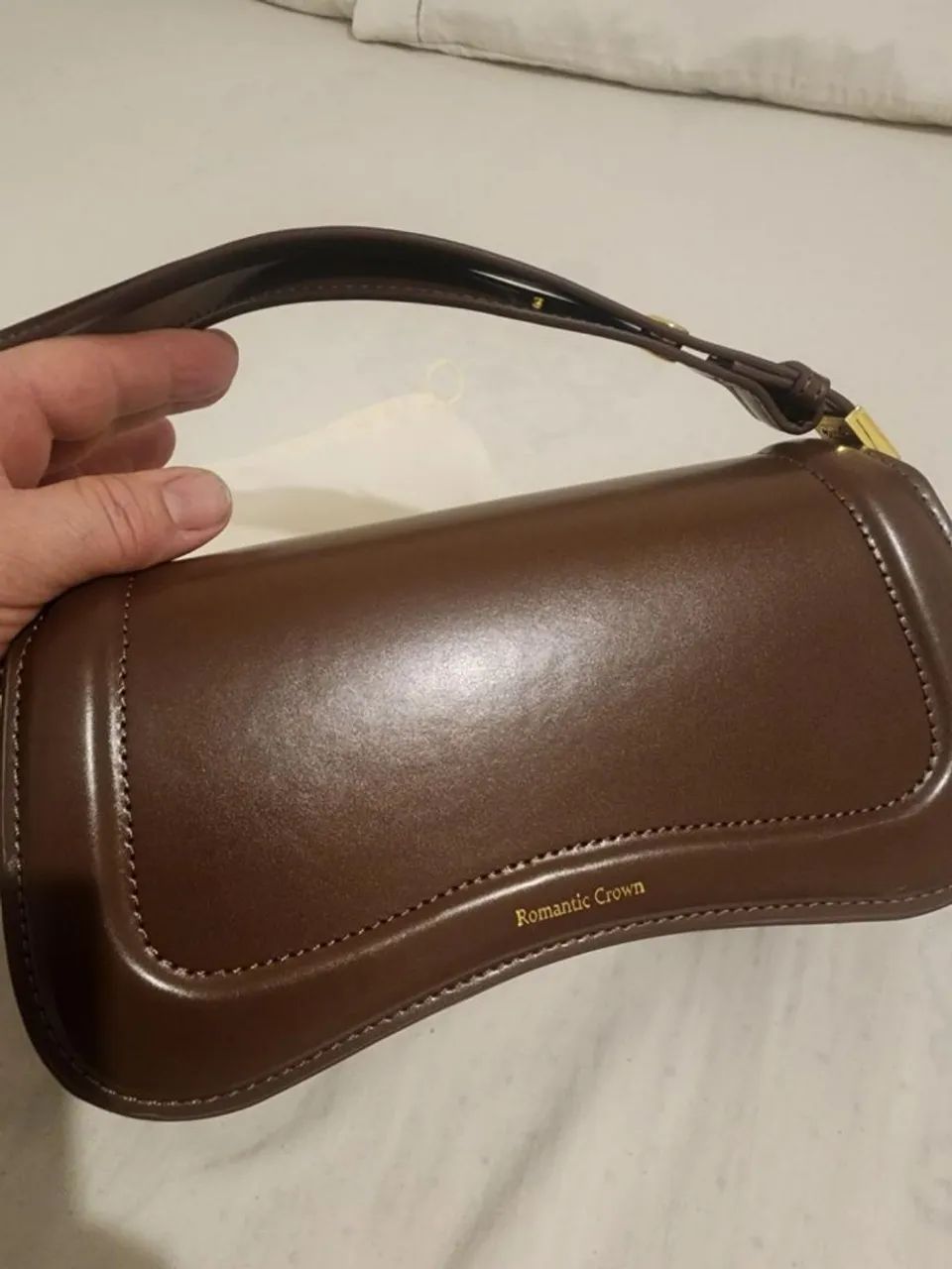 Bolsa Romantic Crown - Preta e Marrom - Nova, na caixa e com dust bag.