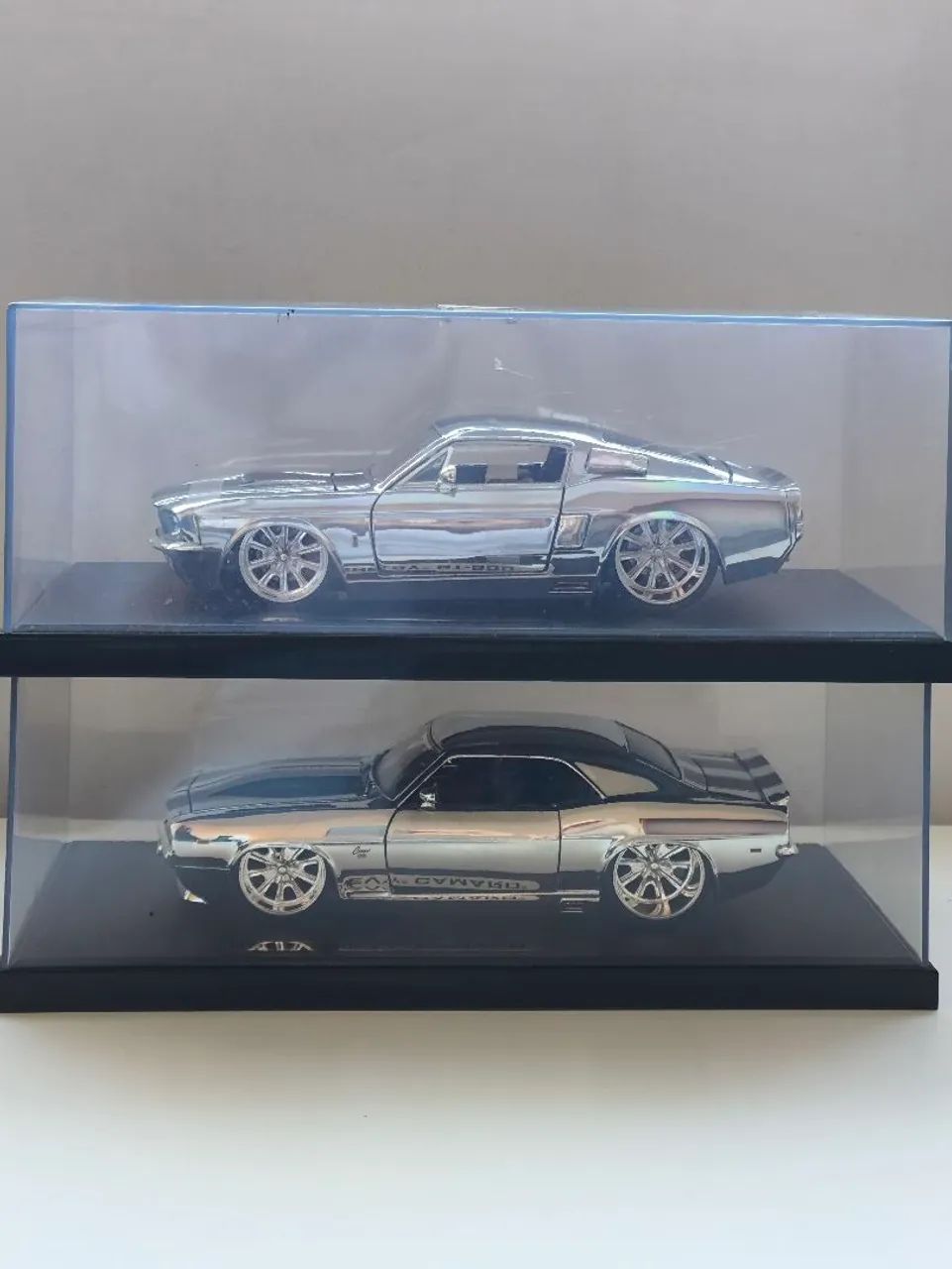 Mustang + Camaro Chrome Jada Toys - Foto 2