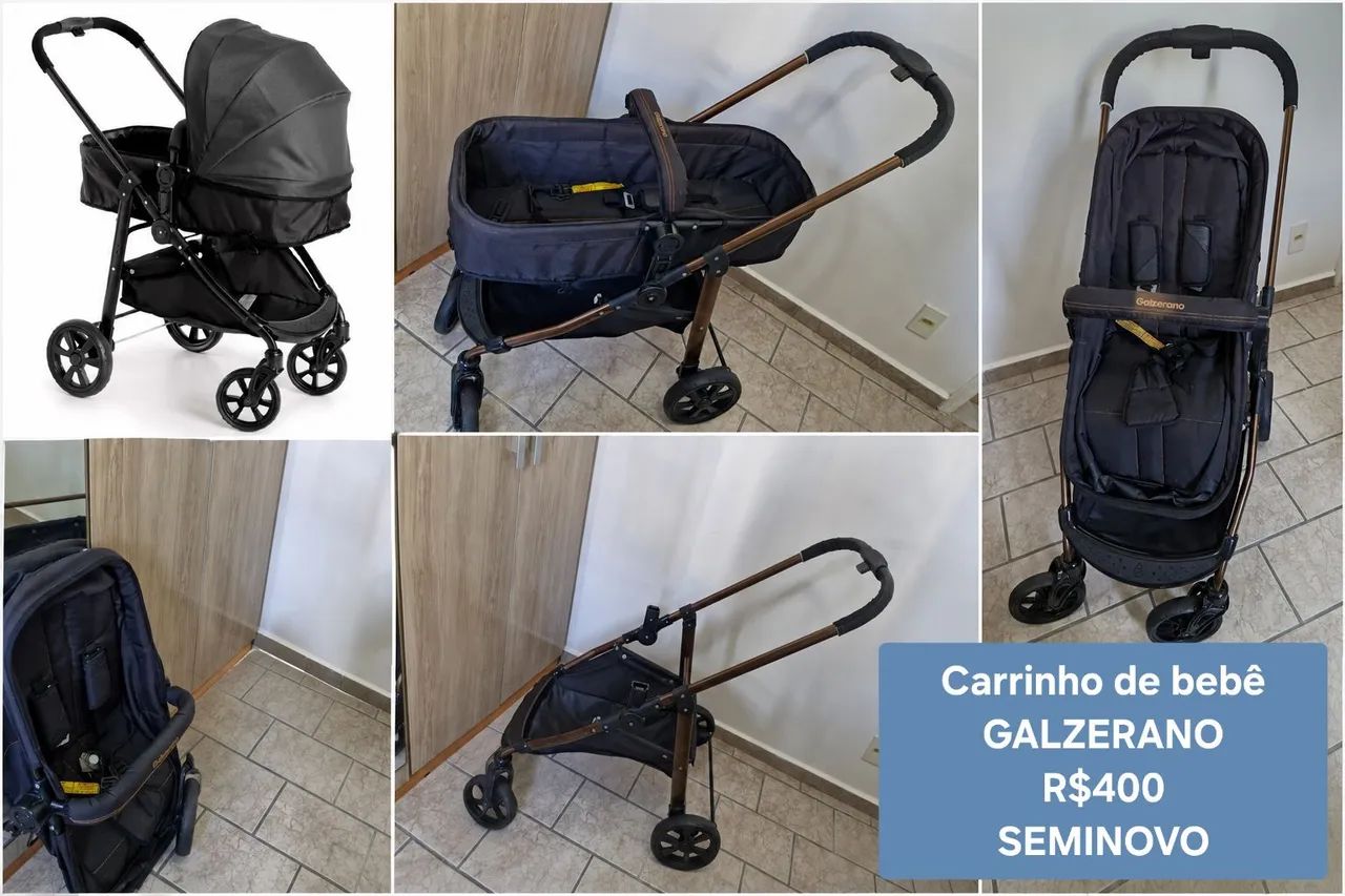 Carrinho bebê Galzerano 