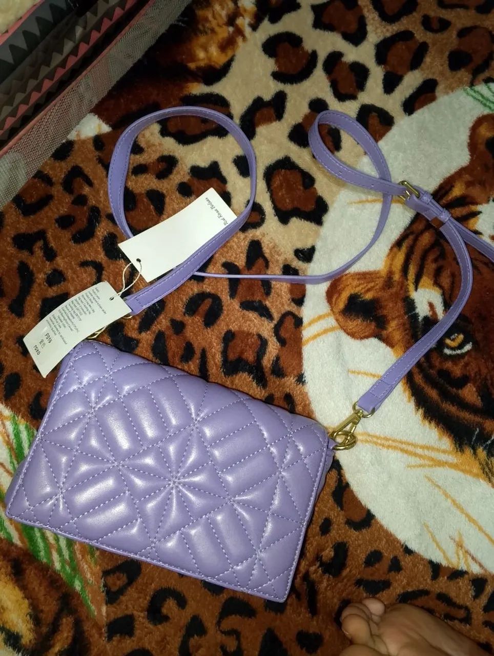 Bolsa lilás nova  - Foto 3