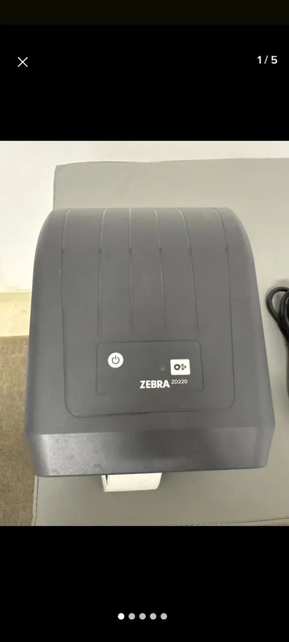 IMPRESSORA ZEBRA ZD220, Usada