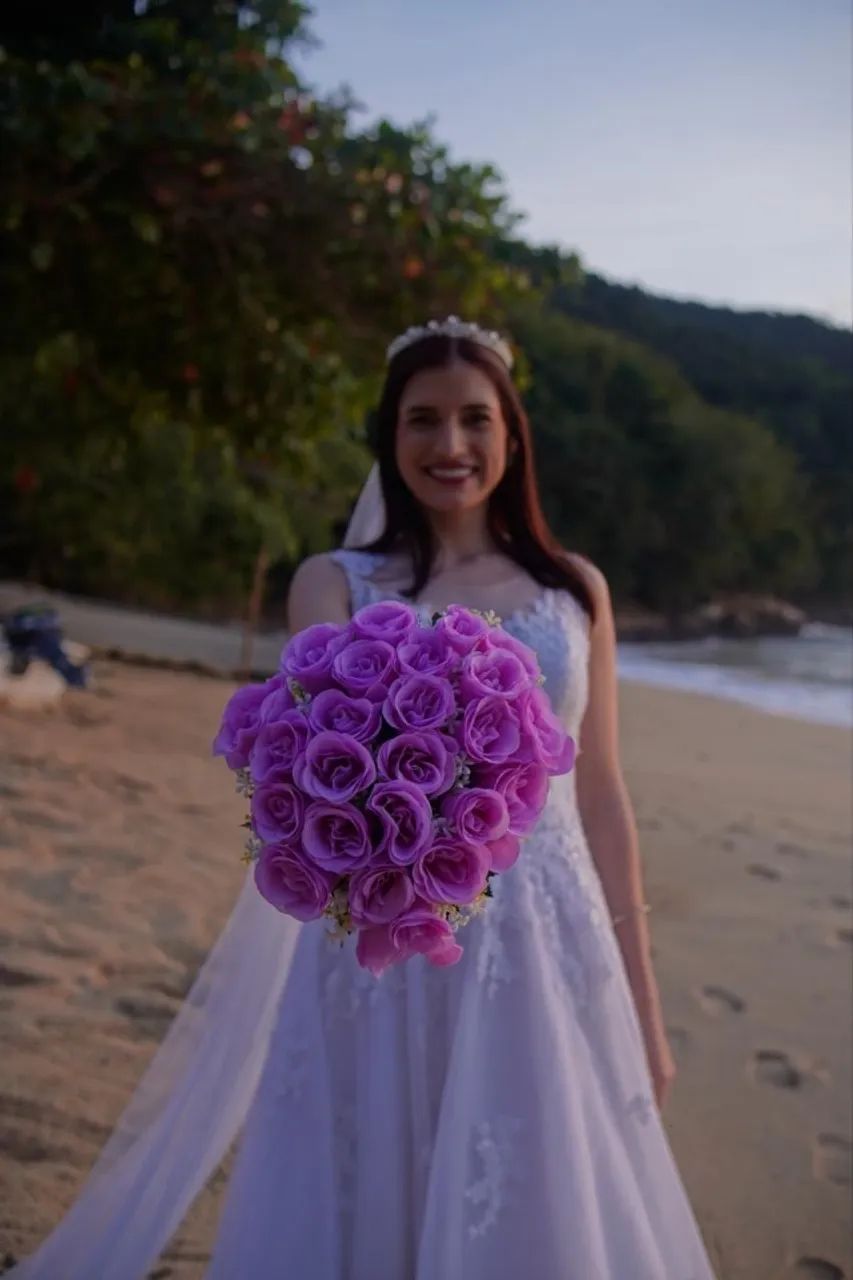 Vestido de noiva usado 2