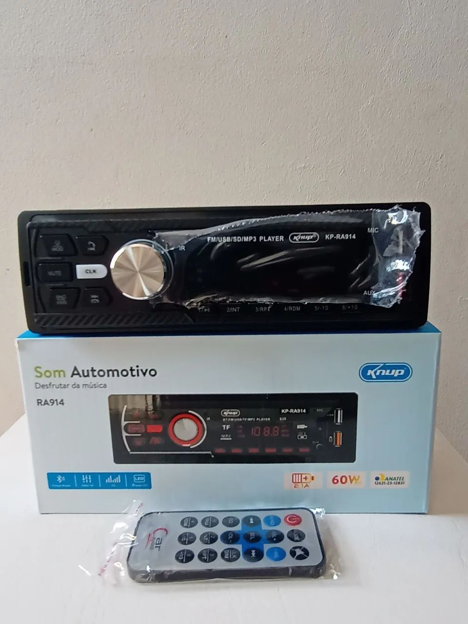 Rádio Automotivo USB Bluetooth SD  - Foto 3