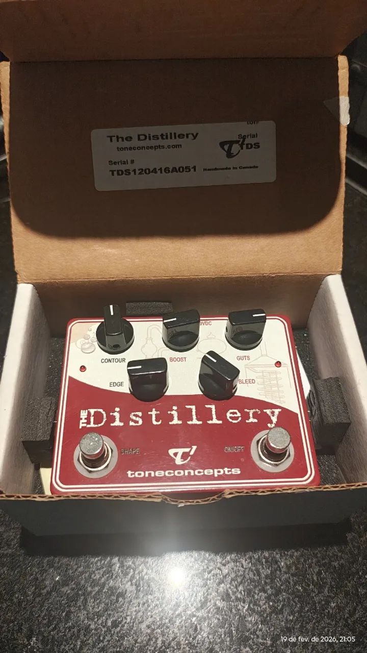 Pedal de Boost/Overdrive The Distillery - Toneconcepts