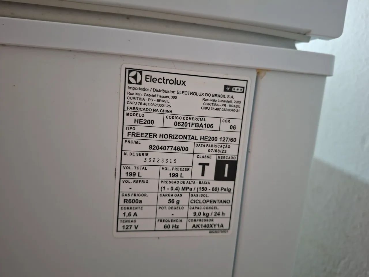 Freezer Horizontal Electrolux - Foto 4