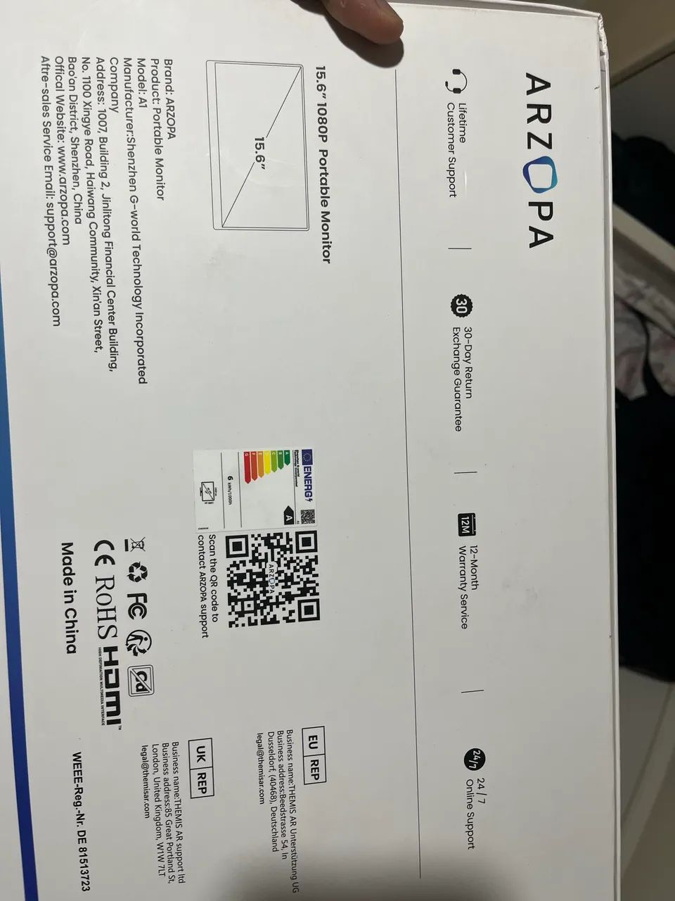 Monitor Azorpa full Hd