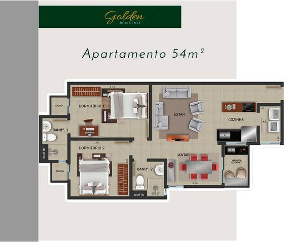 2 dorms 1 suíte apenas *310 mil na Vila Valparaíso Santo André - Foto 2