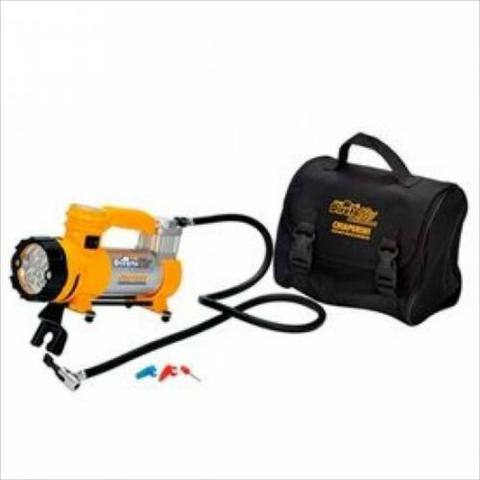 Mini Compressor Ar Direto +lanterna 12v Chiaperini