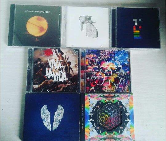 Discografia Coldplay (Álbuns de estúdio) - Seminovos
