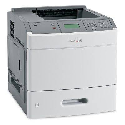 Impressora laser preto e branco Lexmark T652 usada