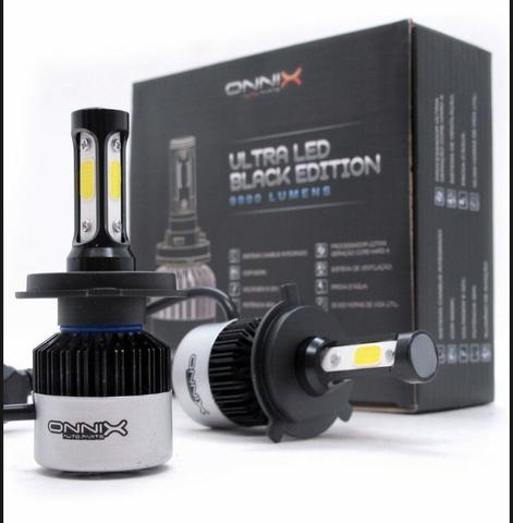 Par lâmpada h4 ultra led 6000k 9000lm 3D
