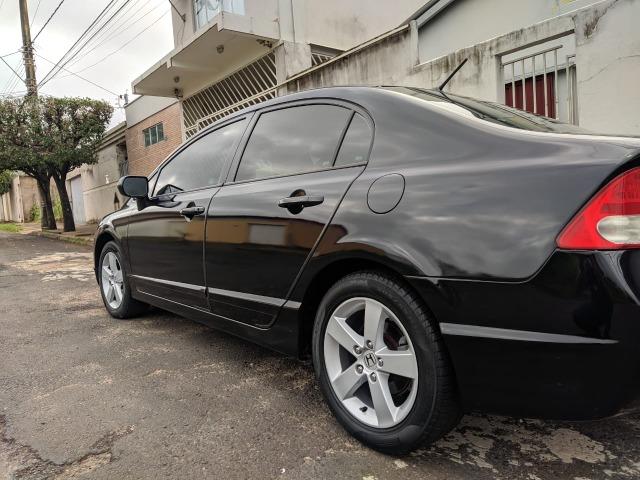 Honda Civic 2008 LXS Flex Manual Preto - Foto 4