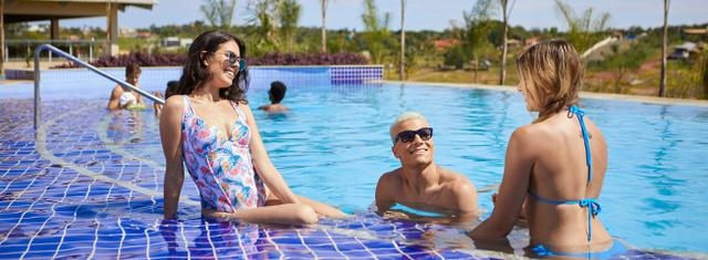 Caldas Novas 7 dias no Eco Resort Ilhas dos Lagos! Apenas R$ 800,00 Data: 12/04 a 16/04 - Foto 5