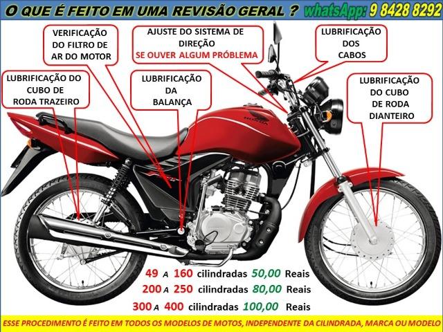 Revisão geral de moto a domicilio a partir 50,00 Reais - Foto 2