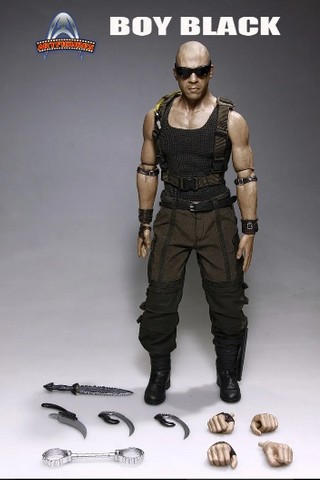 Boneco Riddick - Boy Black - Artfigures
