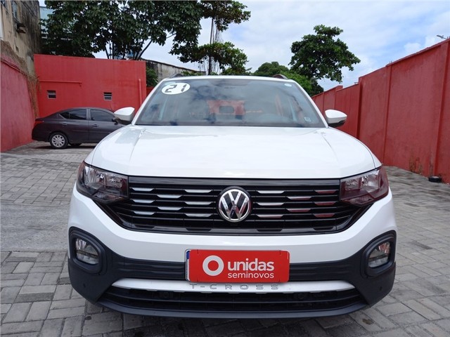 VOLKSWAGEN T-CROSS 2021 1.0 200 TSI TOTAL FLEX COMFORTLINE AUTOMÁTICO