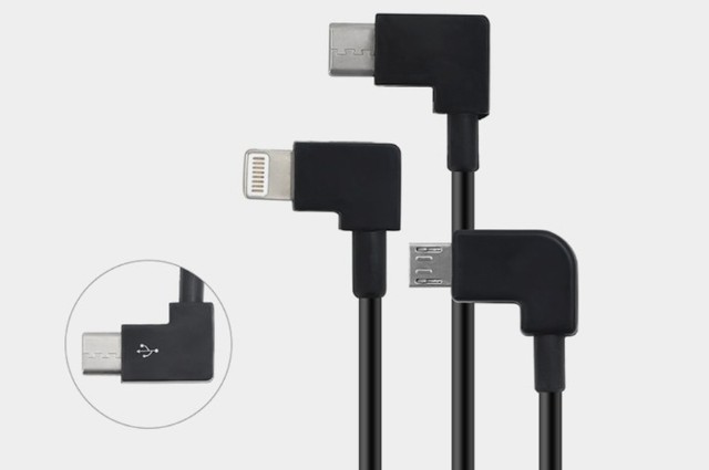 Cabo De Dados Mavic Mini 2 Controle Micro Usb Android Otg Dji Mavic Air 2  COD-CP555  - Foto 3