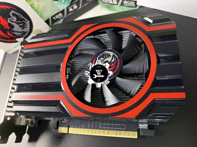 Placa de Vídeo Geforce GT 740 4GB DDR5 Pcyes Single Fan 128 Bits Saída  Hdmi, Dvi, Vga