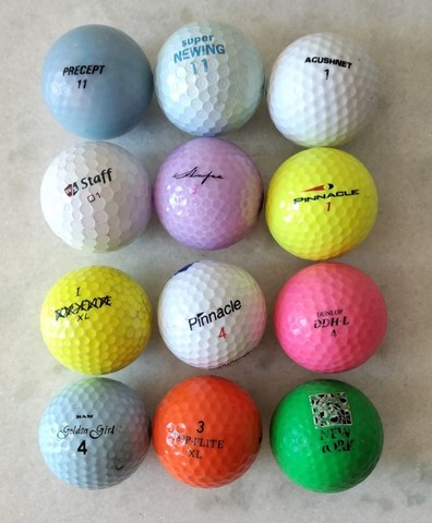Bolas de golf coloridas - Foto 2